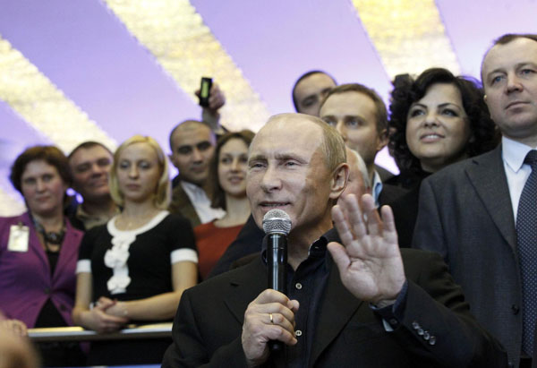 Putin secures Russian presidency