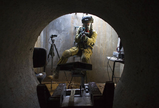 Israeli unveils new tunnel warfare techniques