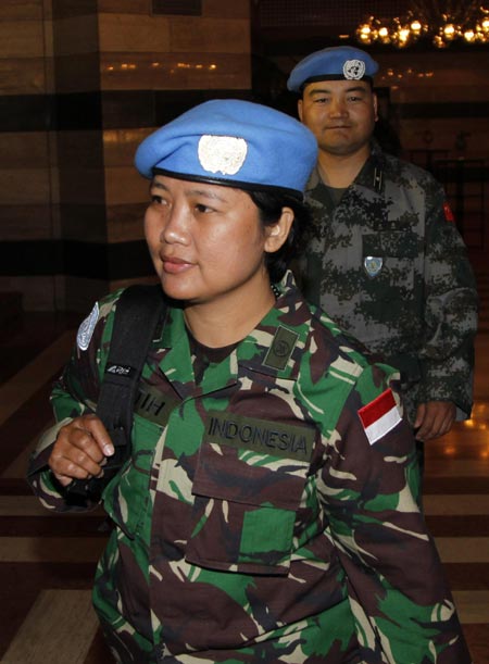 UN observers from China, Ghana, Indonesia reach Syria