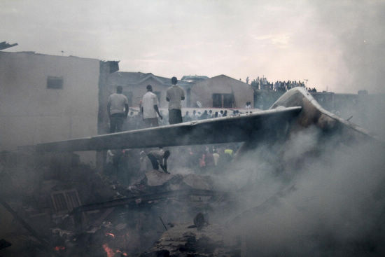 Plane crash in Nigeria kills 193