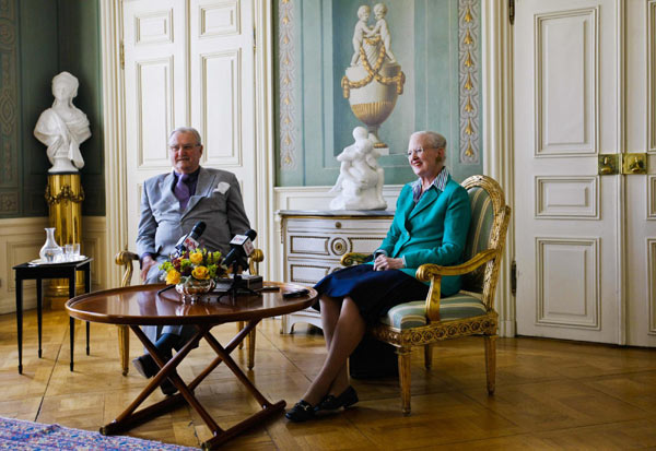 Danish Queen highly expects Hu's visit