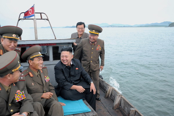 DPRK leader visits military units on islands