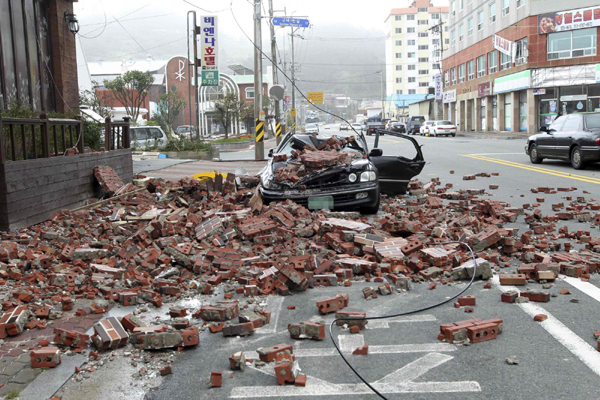 Typhoon Bolaven causes blackouts in S. Korea