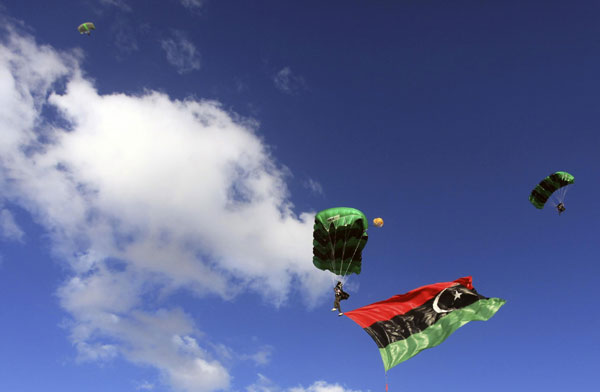 Libyans celebrate 1st anniversary of 'liberation'