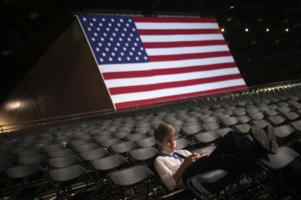 US election day voting in full swing