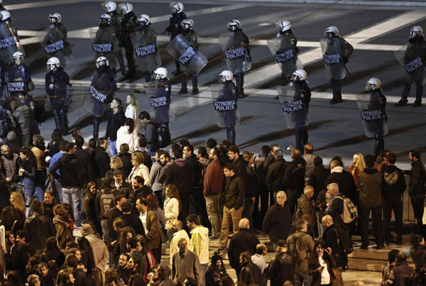 Greek anti-austerity protesters return to streets