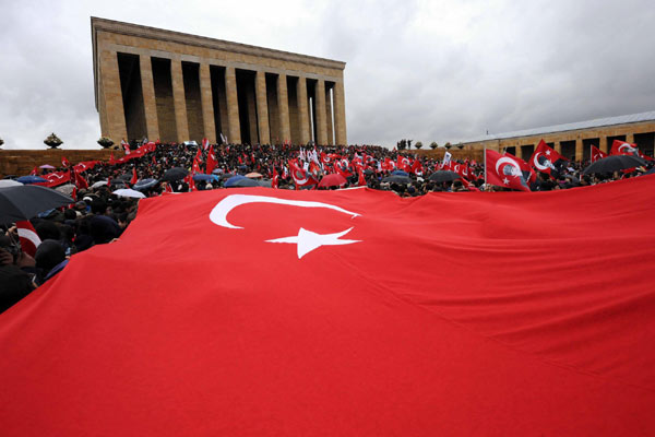 Turkey's founder remembered in Ankara