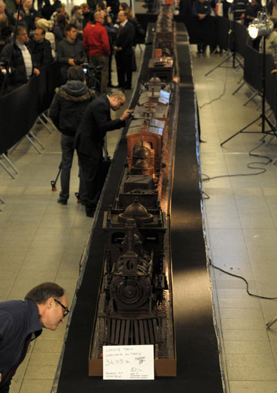 World's longest chocolate structure