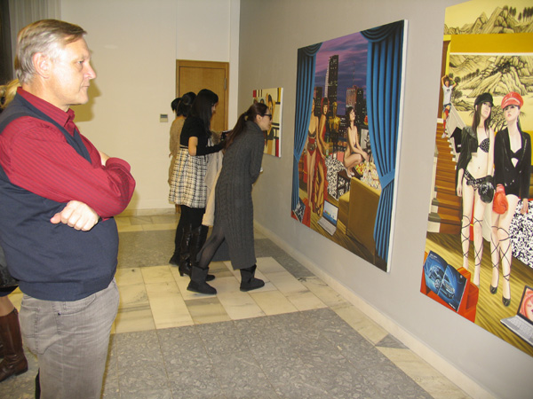 Exhibition links with Czech, Chinese young artists
