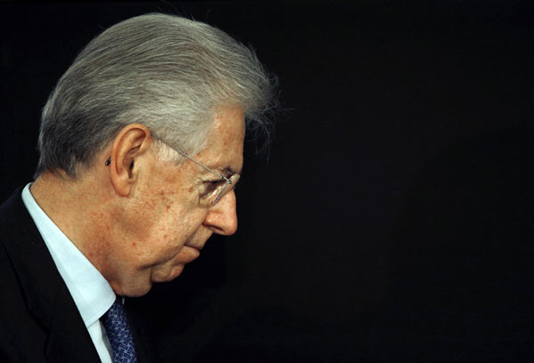 Italy's Monti opens door to seeking new term