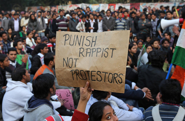 India clamps down on gang-rape protests