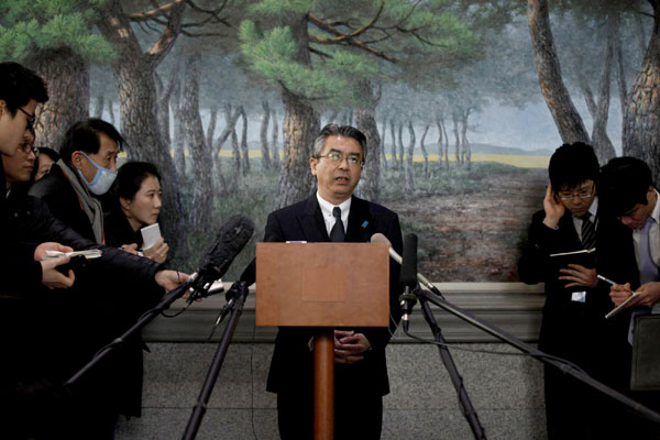 Top Japanese nuke envoy visits Seoul for talks