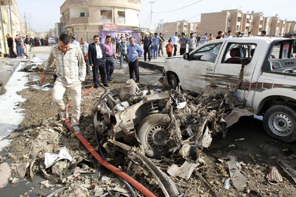 Iraq attacks kill 55 less than a week