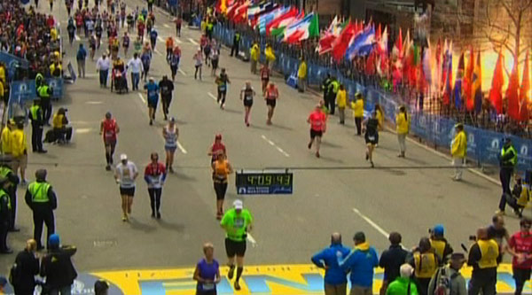 Three dead in US marathon bomb