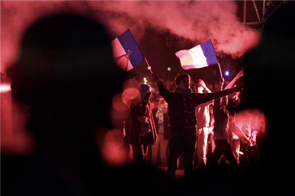 Protest against France's gay marriage law in Paris