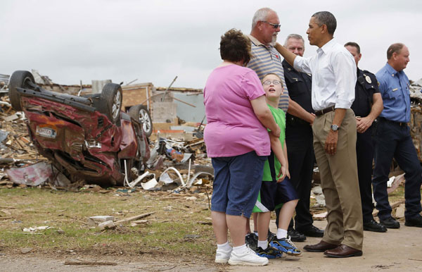 Obama calls Oklahoma tornado's toll 'hard to comprehend'