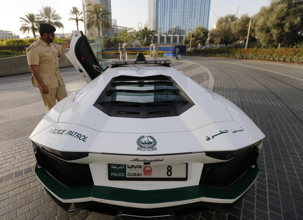 A glance at Dubai Police fleet of cars