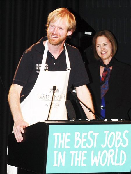 Lucky winners get 'best jobs'