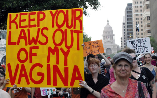 Thousands flock to Texas Capitol over abortion