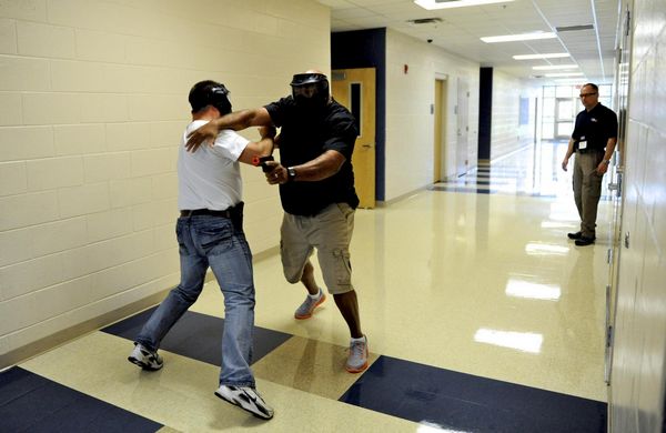 School shooting simulation in Orlando