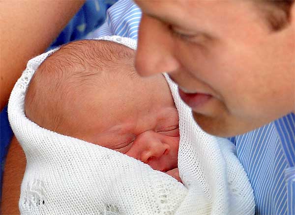 Palace: Royal baby named George Alexander Louis