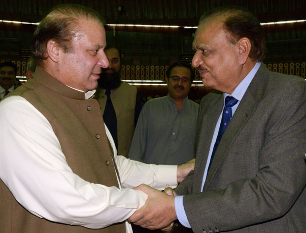 Sharif's ally elected president