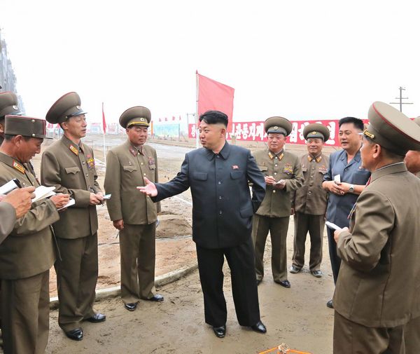 DPRK's Kim inspects apartments for scientists