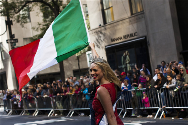 New Yorkers celebrates Columbus Day