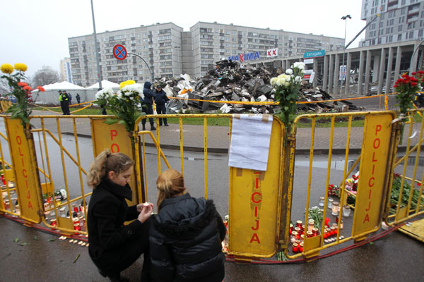 Death toll from Latvian supermarket roof collapse rises to 54