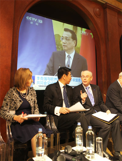 Van Rompuy affirms ties at EU-China Forum