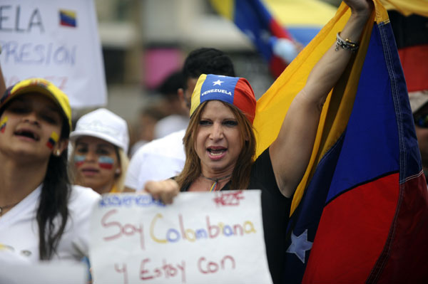 Protest continues in Venezuela