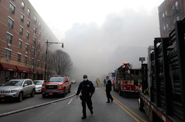 NYC building collapse kills 2