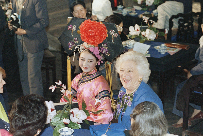 US first ladies in China