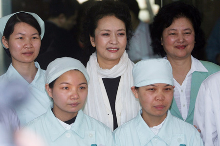 Chinese first lady's worthy causes