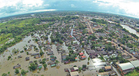 Climate change increases conflict risk, floods, hunger