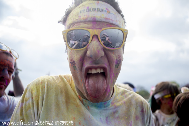 Color Run race in Paris