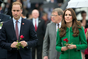 Prince William, Kate attend cricket promotional event