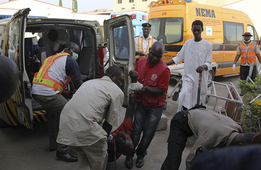 Bus station blast near Nigerian capital kills 71