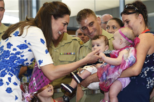 William, Kate and George tour Sydney's Taronga Zoo