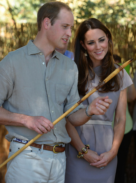 William and Kate visit Australia's indigenous academy