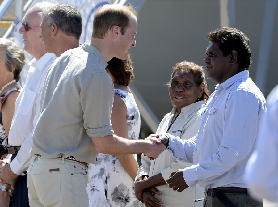 William and Kate visit Australia's indigenous academy