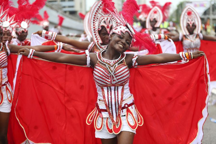 Lagos Carnival held in Nigeria