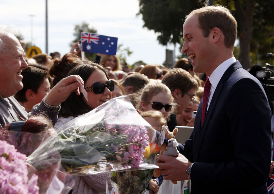 Prince William, Kate visit Adelaide