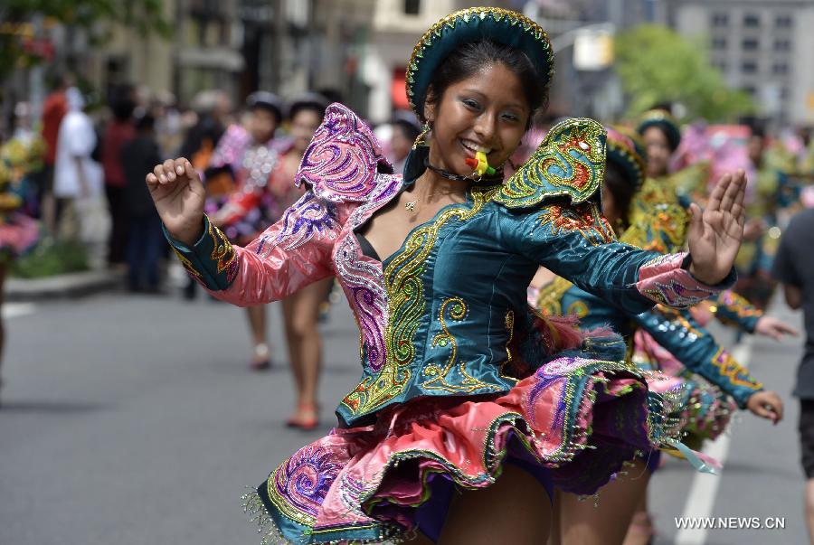 Thousands of dancers attend annual dance parade in NYC