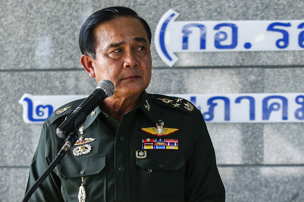 Thai coup leader insists on reform before election