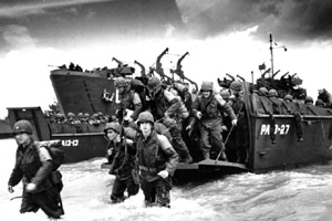 Western leaders mark D-Day landings on Normandy beaches