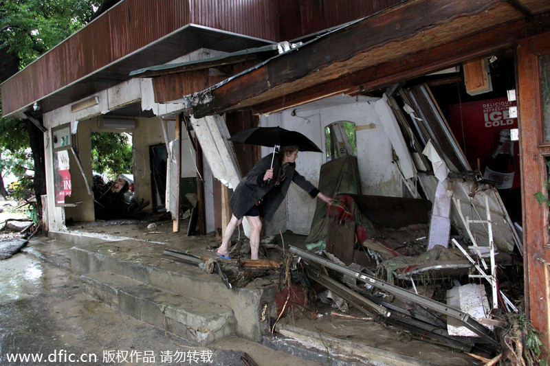 Bulgaria hit by heavy rain, 12 dead