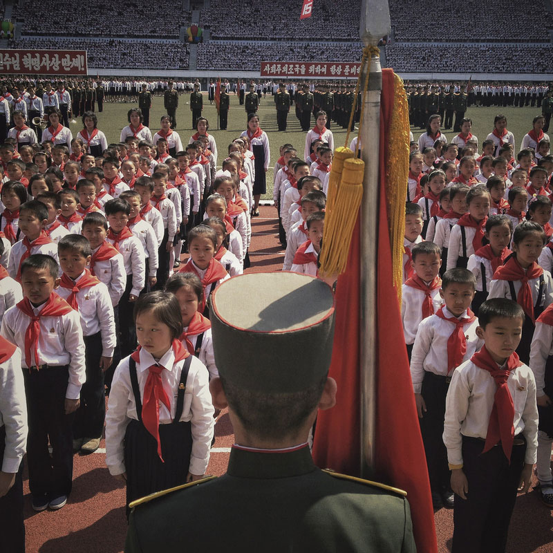 Rare look at daily life in DPRK