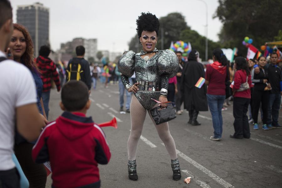 LGBT community attend gay parade in Latin America