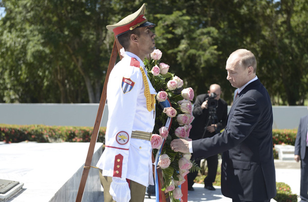 Russia, Cuba creating conditions for developing ties: Putin